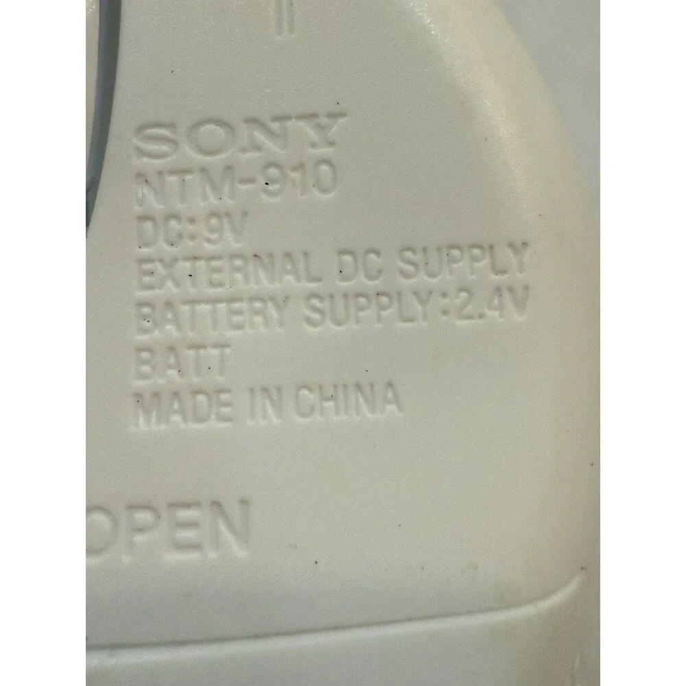 Sony NTM910 900MHz BabyCall Rechargeable Nursery Baby Monitor Sound-Sensor Teste